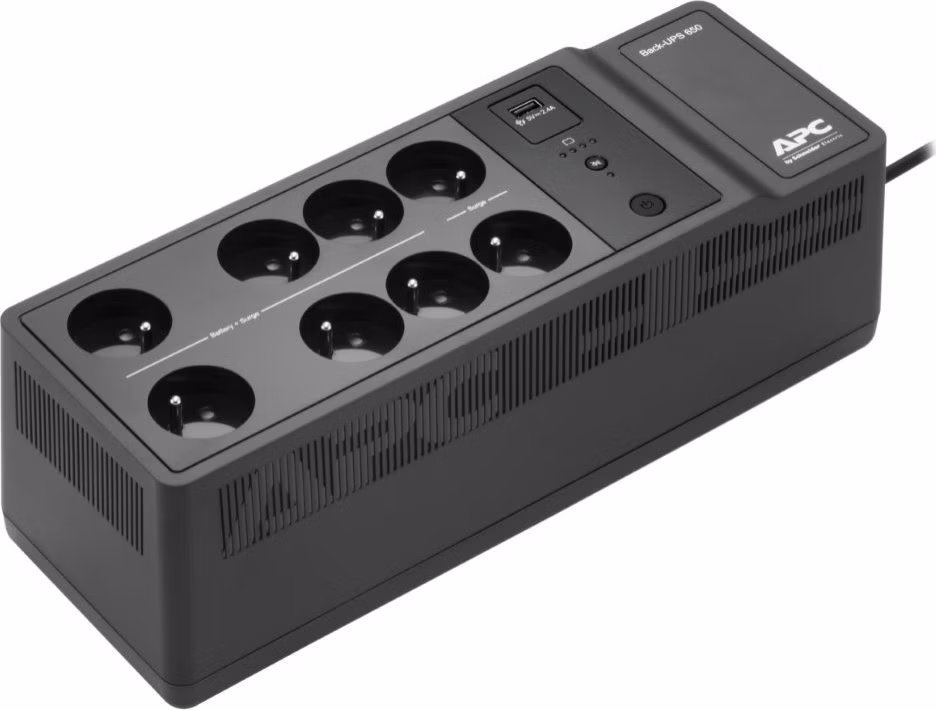 APC Back-UPS 650VA (400W)/ USB nabíjecí port/ 230V/ 8x česká zásuvka (české a polské balení)