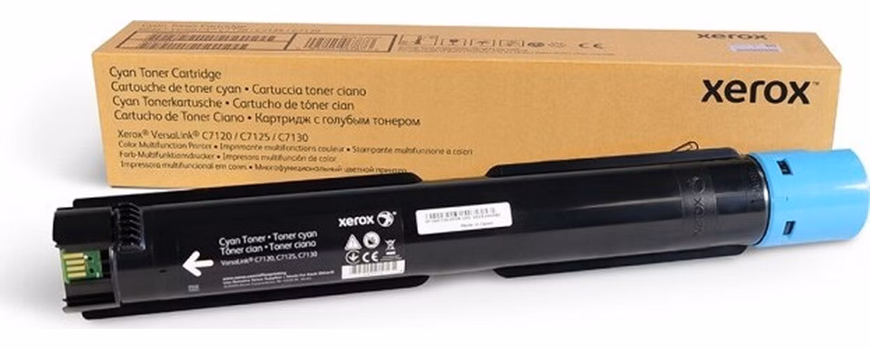 Azúrová tonerová kazeta Xerox pre VersaLink C71xx (18 500str., azurová)