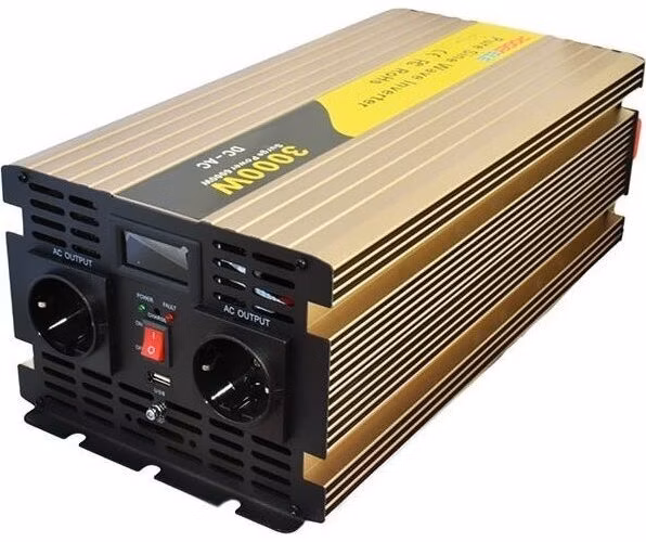 ROGERELE Sinusový měnič napětí REP3000-12, 3000W, 12V, USB port