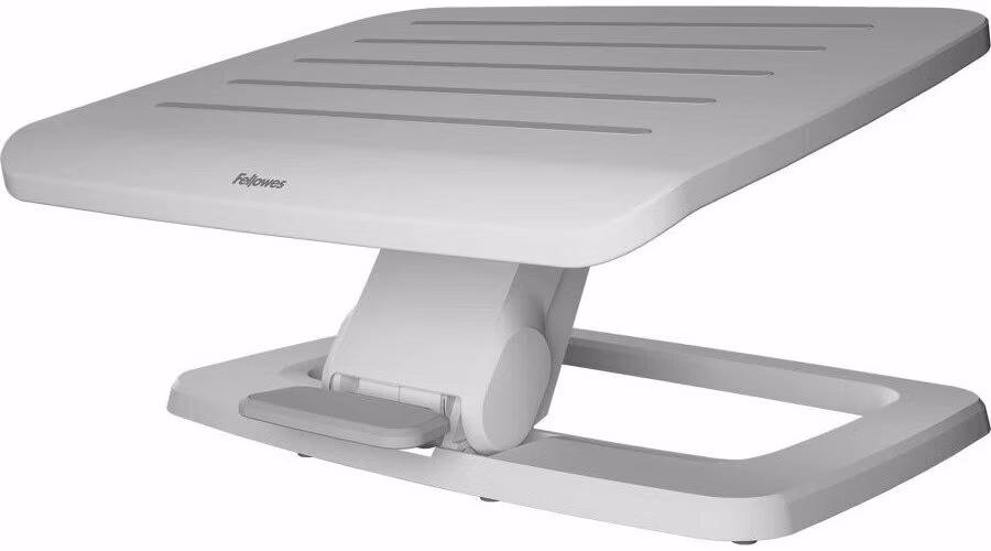 FELLOWES podložka pod nohy HANA LT/ 450mm x 175mm x 360mm/ kov/tuhý plast/ bílá