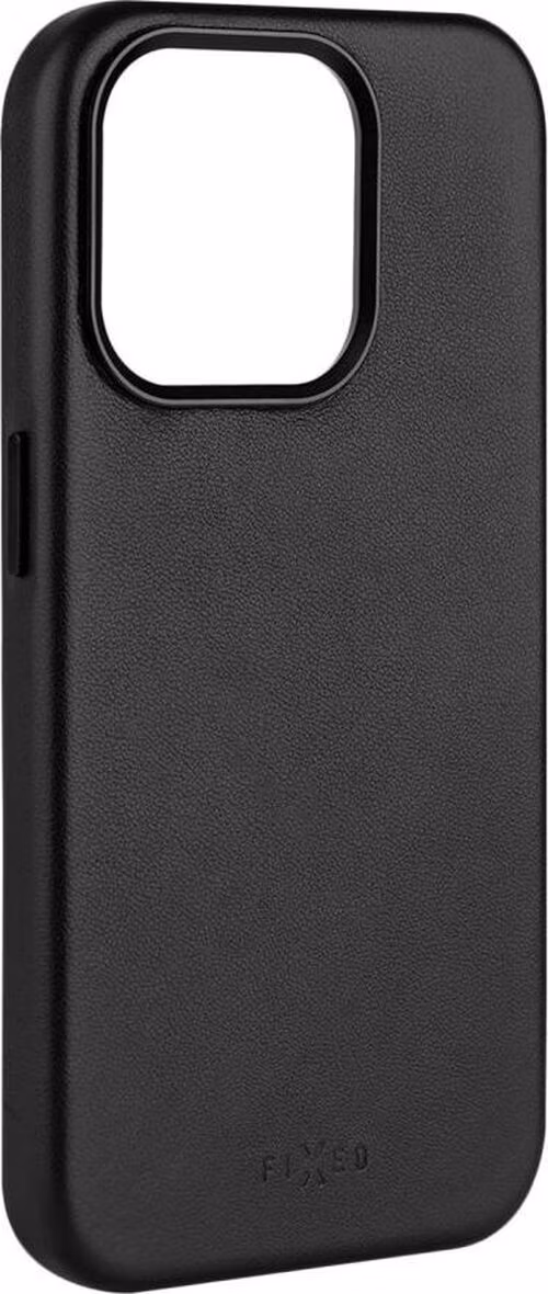 FIXED MagLeather kožený kryt iPhone 15PM, čierny