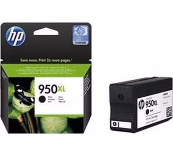 HP (950XL) inkoustová kazeta černá, CN045AE originál