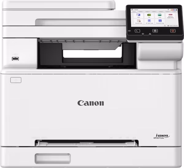 Canon i-SENSYS MF667Cdw barevná, MF (tisk, kopírka, sken, fax), duplex, DADF, USB, LAN, Wi-Fi