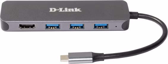 D-Link DUB-2333 5-in-1 USB-C Hub with HDMI/Power Delivery