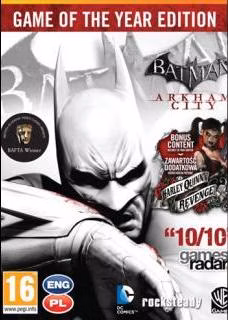 ESD Batman Arkham City Game of the Year Edition
