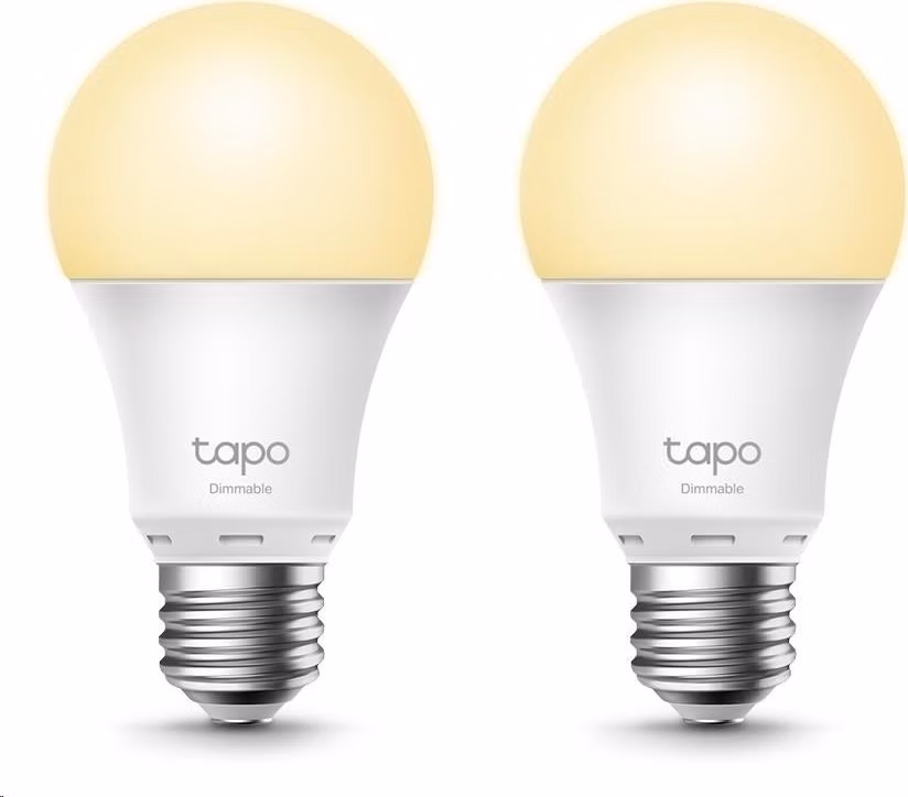 Dimmable Smart Light Bulb, 2-Pack SPEC: E27, 200–240 V, Brightness 806 lm, Max Operation Power 8.7 W, Color Temperature