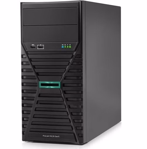 HPE PL ML30g11 6315P (2.8-5.2G/4C4T) 1x32G 2x1TB SATA 4LFF-NHP 1x350 VROC 4p1G NBD311 Smart Choice (jen rozbaleno)