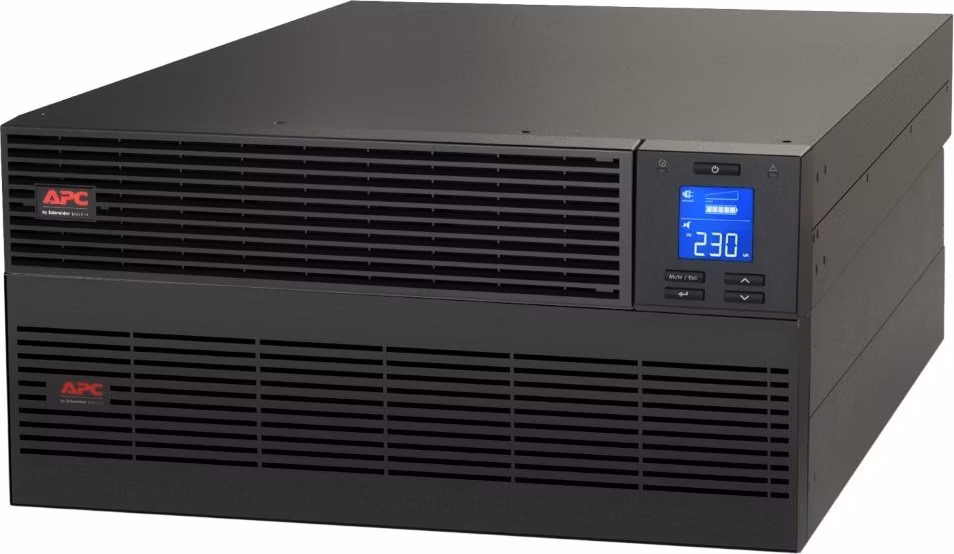 APC Easy UPS SRV 6000VA (6000W)/ 5U/ RACK MOUNT/ ONLINE/ 230V/ LCD/  with External Battery Pack