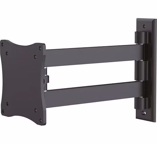 Neomounts FPMA-W820BLACK/Držák displeje/na stěnu/10-27"/sklopný/2 čepy/VESA 100X100/nosn. 15kg/černý