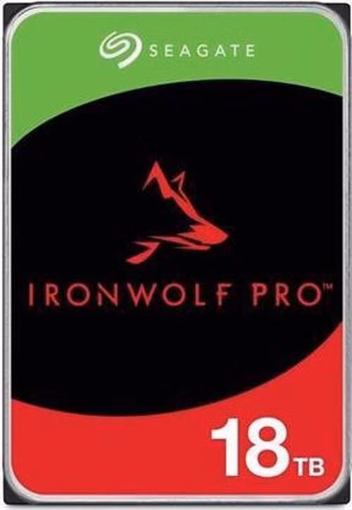 Seagate IronWolf PRO, NAS HDD, 18TB, 3.5", SATAIII, 256MB cache, 7.200RPM