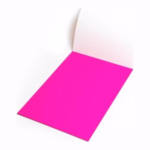 SYMBIO elektrostatické popisovatelné fólie Symbioflipcharts/ 500x700 mm/ růžové/ 25 pack