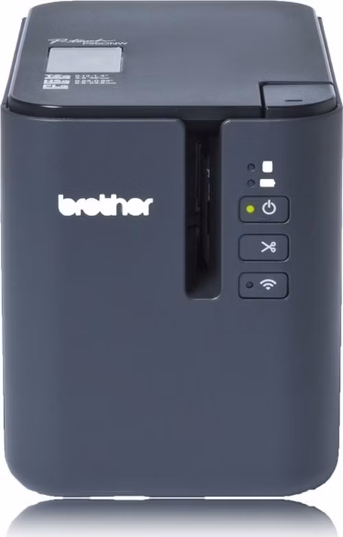 Brother PT-P950NW, tiskárna samolepících štítků, USB, ethernet, WiFi, sériový port, připojitelná k PC