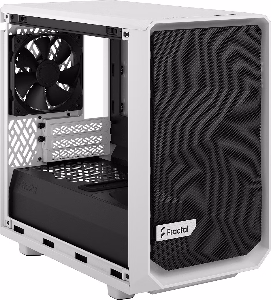 Fractal Design Meshify 2 Nano White TG Clear Tint/Mini ITX/Transpar./Biela