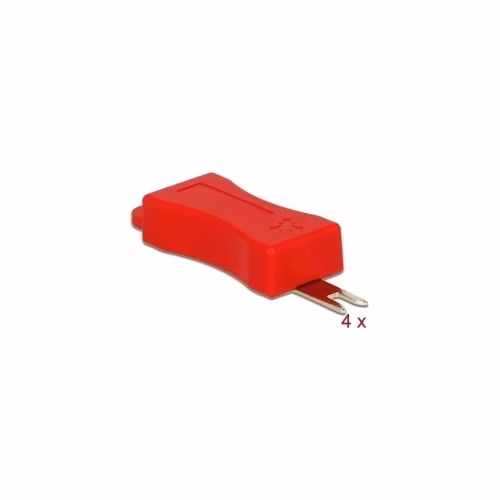 Delock Nástroj pro RJ45 bezpečnostní klip 4 kusů