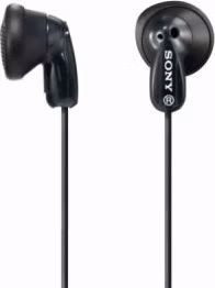 SONY MDR-E9LPB - Sluchátka do ucha, 13,5 mm budicí jednotka, neodymový magnet, kabel 1,2 m, Black