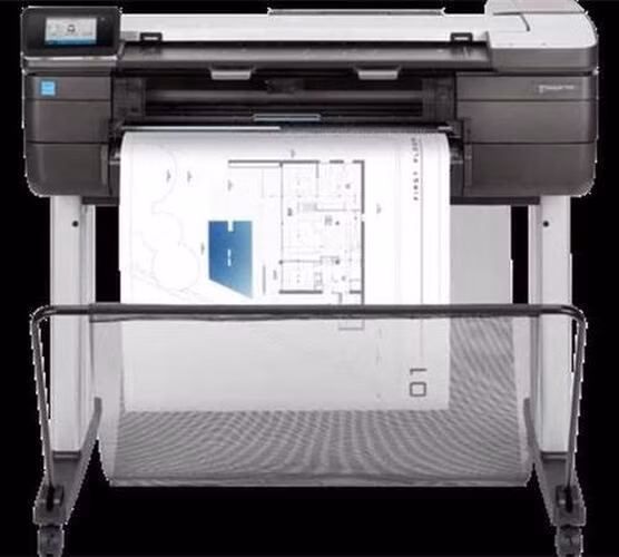 HP DesignJet T830 24" Multifunction Printer MFP (A1+, USB 2.0, Ethernet, Wi-Fi)