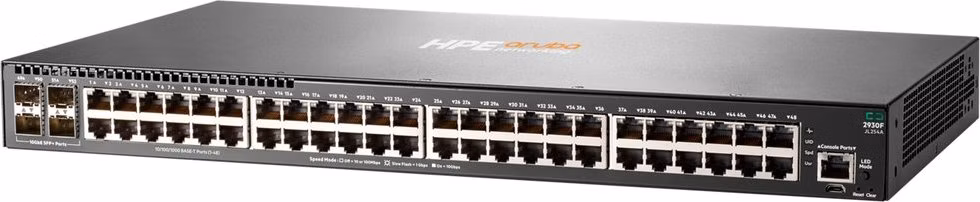 HPE Aruba Networking 2930F 48G 4SFP+ Switch