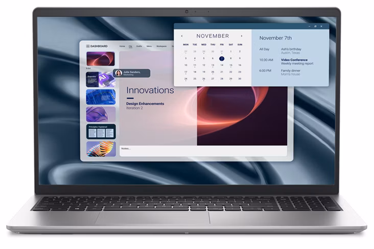 Dell Pro 15 Essential PV15250/i5-1334U/16GB/1TB SSD/15.6"/Intel UHD/Fpr/3Cell/65W/WLAN/Bcklt Kb/W11Pro/3Y PrSp/Platinum
