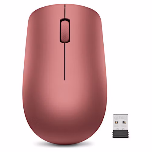 Lenovo 530 Wireless Mouse (Cherry Red)