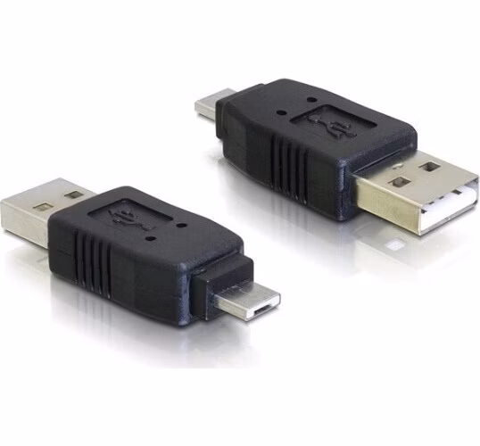 Delock redukce micro USB A samec na USB A samec