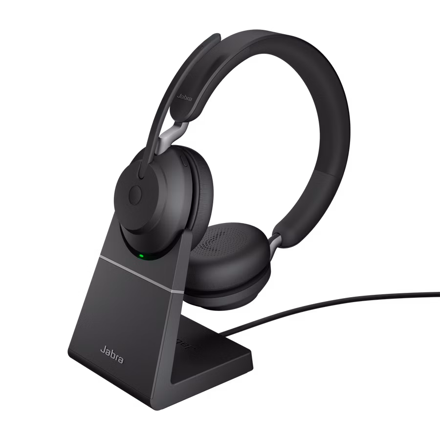 Jabra Evolve2 65/Stereo/USB/BT/Bezdrať/MS/Stand/Čierna