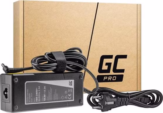 Green Cell PRO Charger / AC Adapter 19V 6.3A 120W for Asus G56 G60 K73 K73S K73SD K73SV F750 X750 MSI GE70 GT780