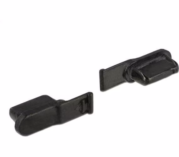 Delock Prachová záslepka pro Lightning™ samice 10 kusů černá