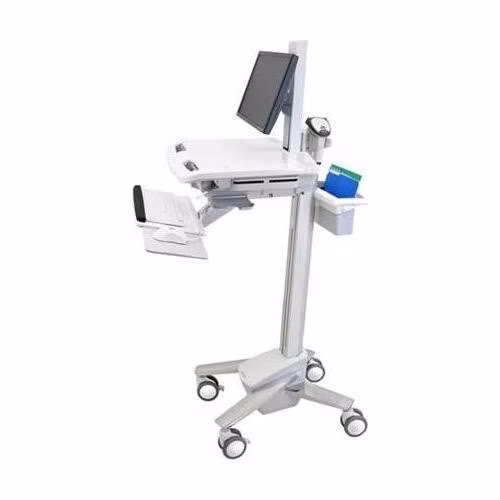 ERGOTRON StyleView® Cart with LCD Pivot, vozík pro NTB/LCD/AIO, Klávesnice, myš