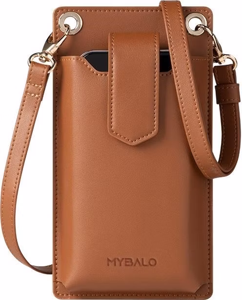 MYBALO Melissa minimalistická crossbody taška na telefon a peněženka v jednom