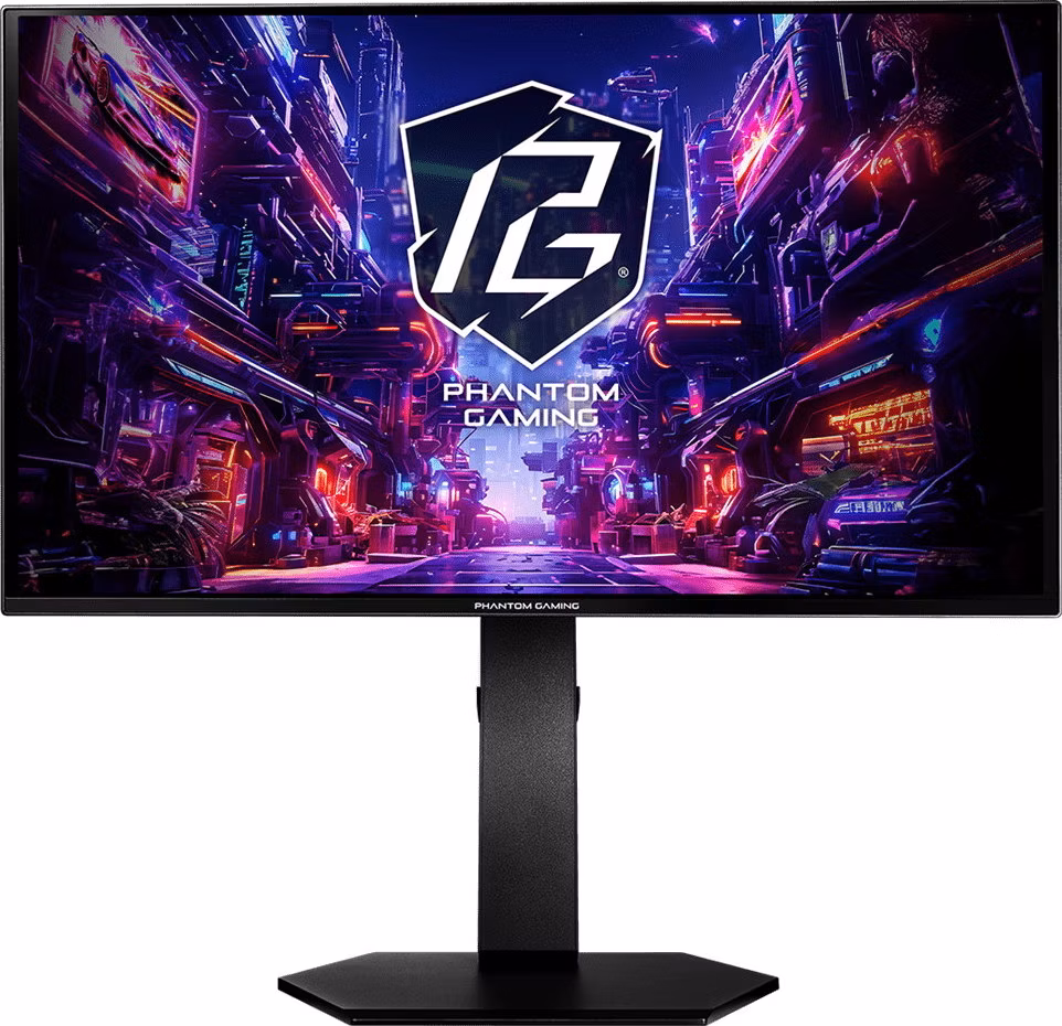 PG by Asrock monitor PGO27QSA OLED 27" 2560x1440 240Hz, 2x HDMI, 2x DP, AMD FreeSync, výš.nastavitelný