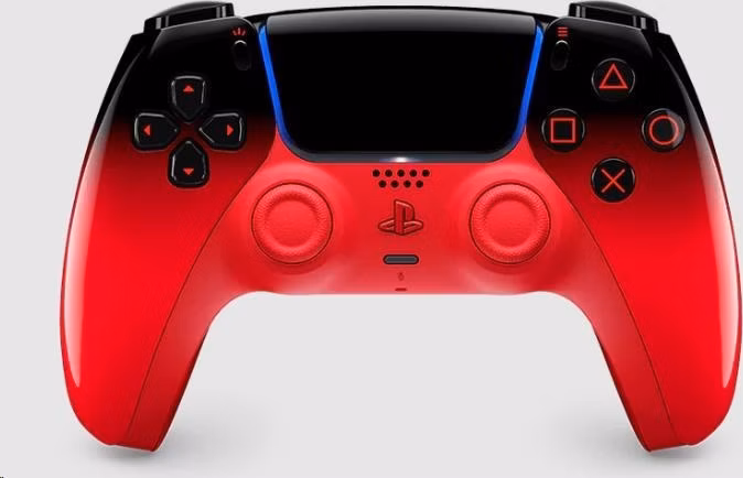PlayStation DualSense Wireless Controller, techno red [CFI-ZCT2W]