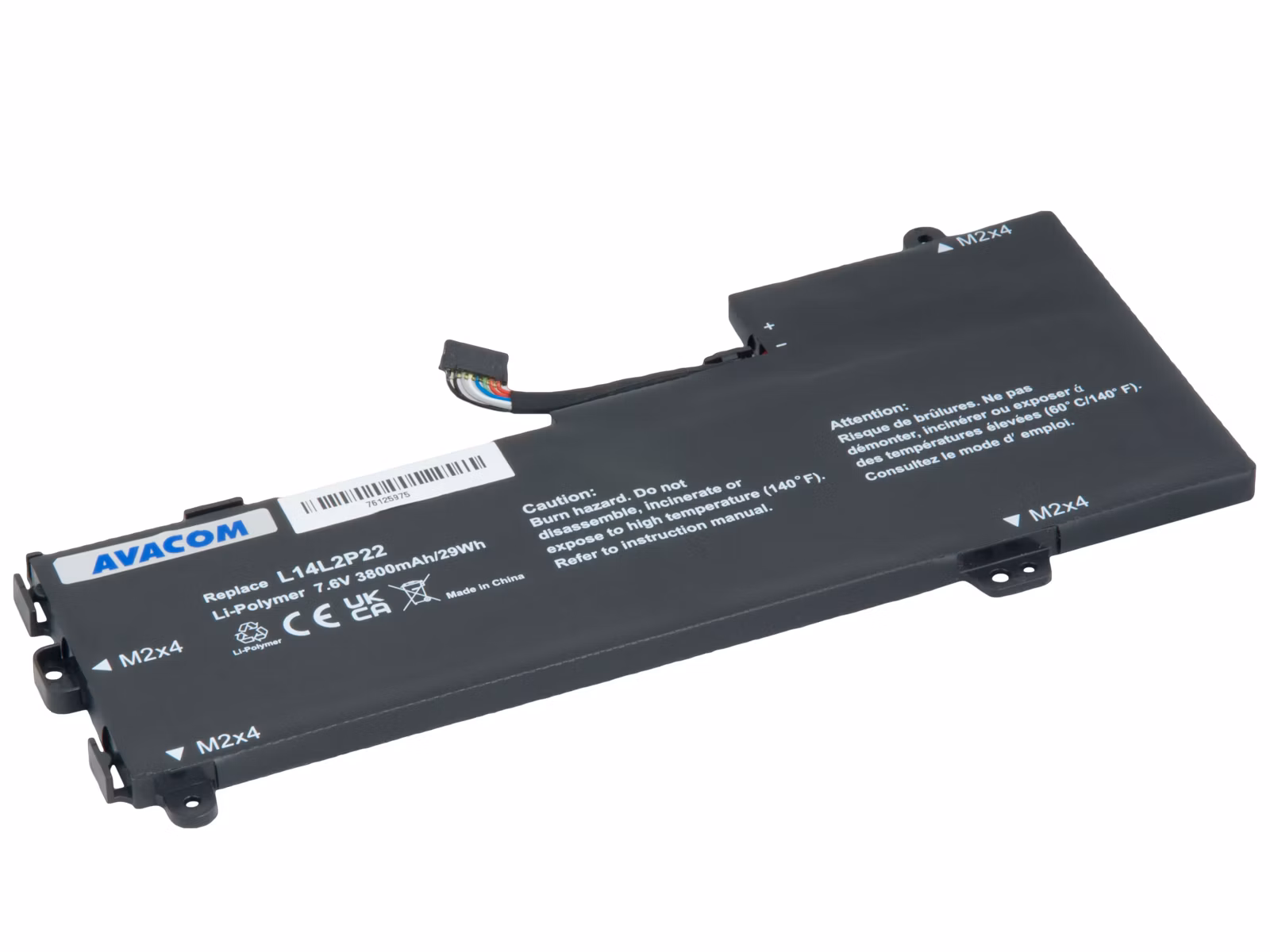 AVACOM Náhradní baterie Lenovo IdeaPad 510S-13IKB, E31, U31 Li-Pol 7,6V 3800mAh 29Wh