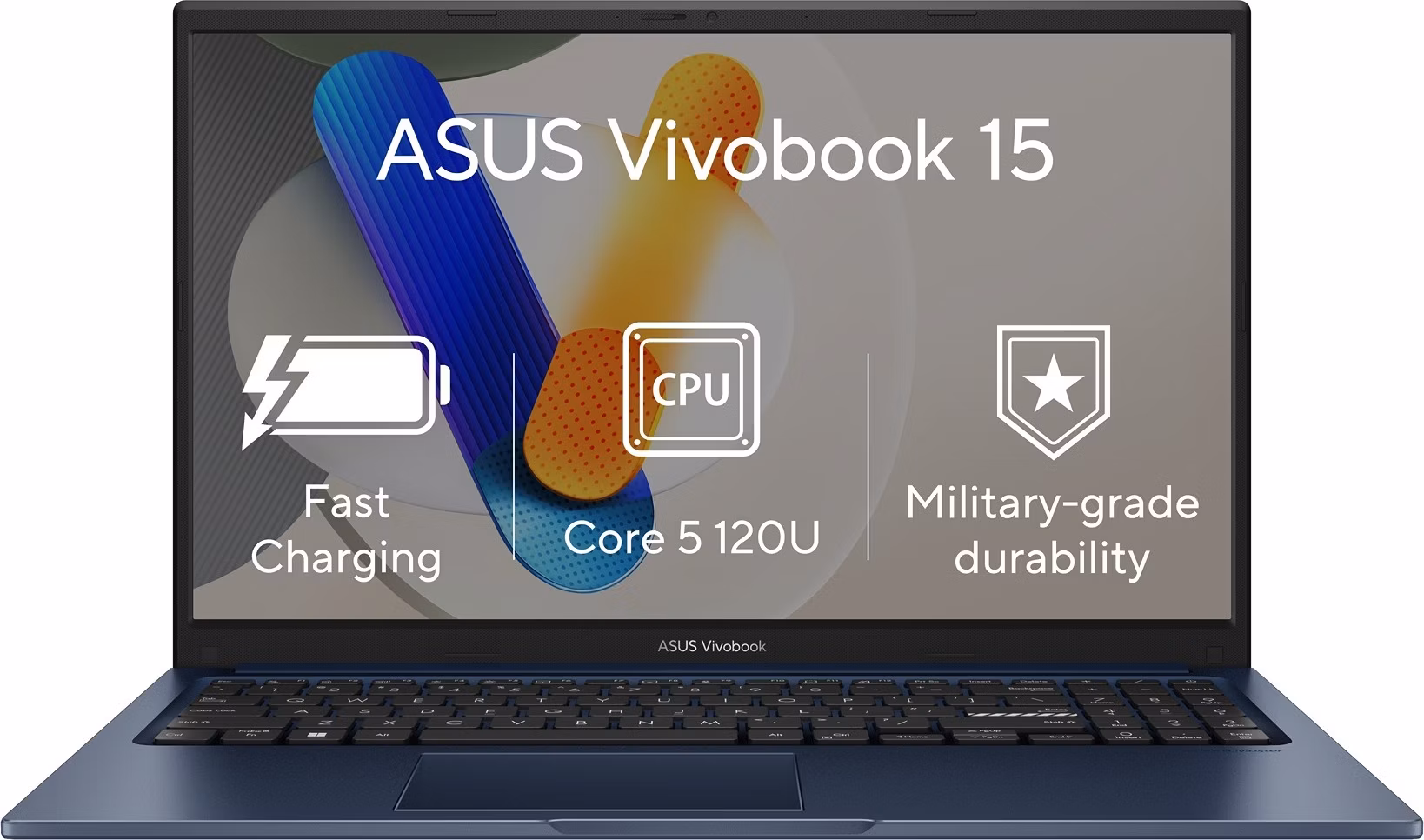 ASUS Vivobook/ Core 5 120U/ 16GB/ 512GB SSD/ Intel® Graphics/ 15.6"FHD,matný/ W11H/ modrý
