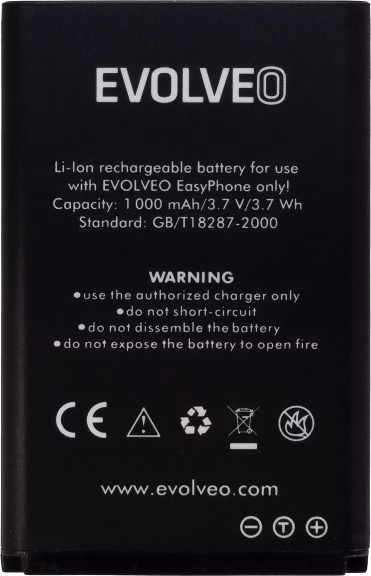 EVOLVEO orig. baterie 1000 mAh pro EasyPhone EP-500/EP-501