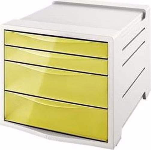 Esselte zásuvkový box Colour'Ice, žlutý