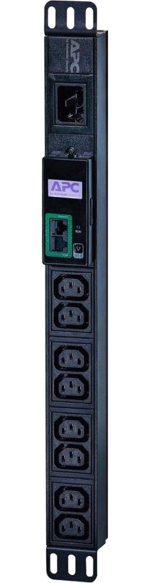 APC Jednotka Easy EPDU1016M, měřená, 1U, 16A, 230V, (8)C13, IEC C20 (2.5m)