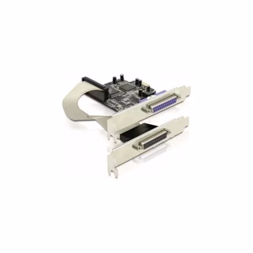 Delock adaptér PCI Express x1 2xparalelní port
