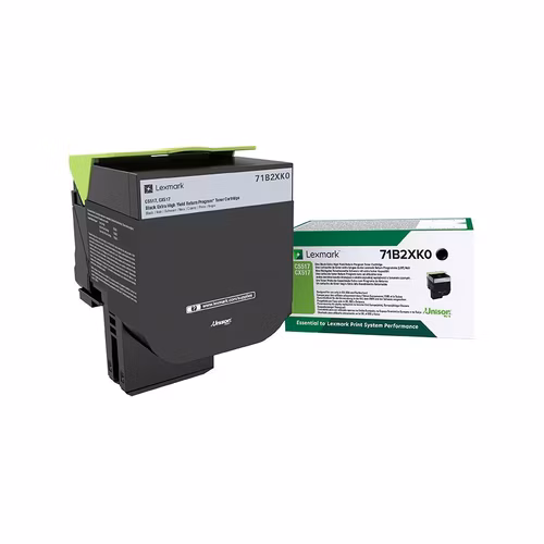 Lexmark CS/CX517 Black Toner Cartridge High Return - 8 000 stran