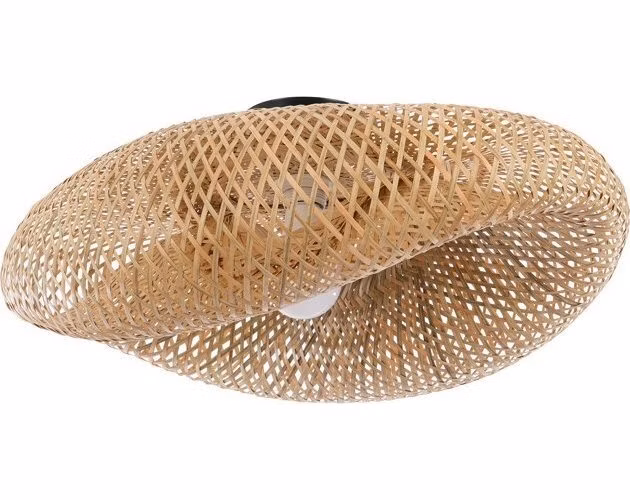 IMMAX BOHO HILO designové stropní svítidlo, D60cm, E27, bambus