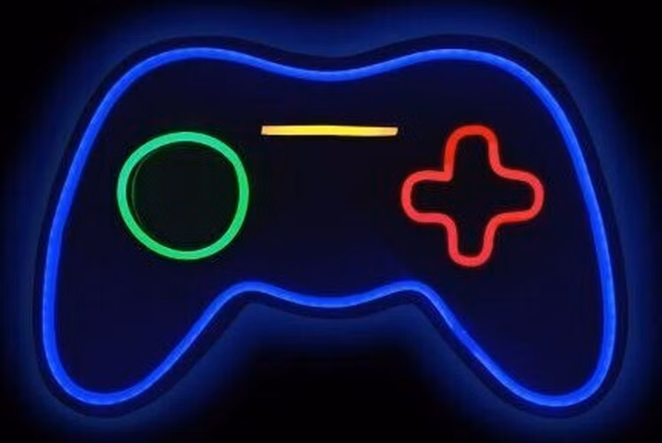 2Kids Toys LED NEON LIGHT lampička Gamepad