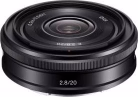 SONY SEL20F28 objektiv s bajonetem E, 20mm F2,8