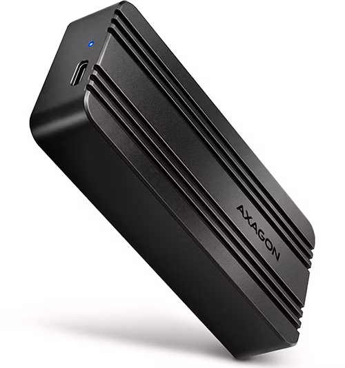 AXAGON EEM2-40G, USB-C 40Gbps externý box pre M.2 NVMe SSD, zosilnený hliník