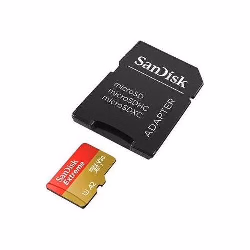 SanDisk Extreme microSDXC 256GB 190MB/s + adaptér