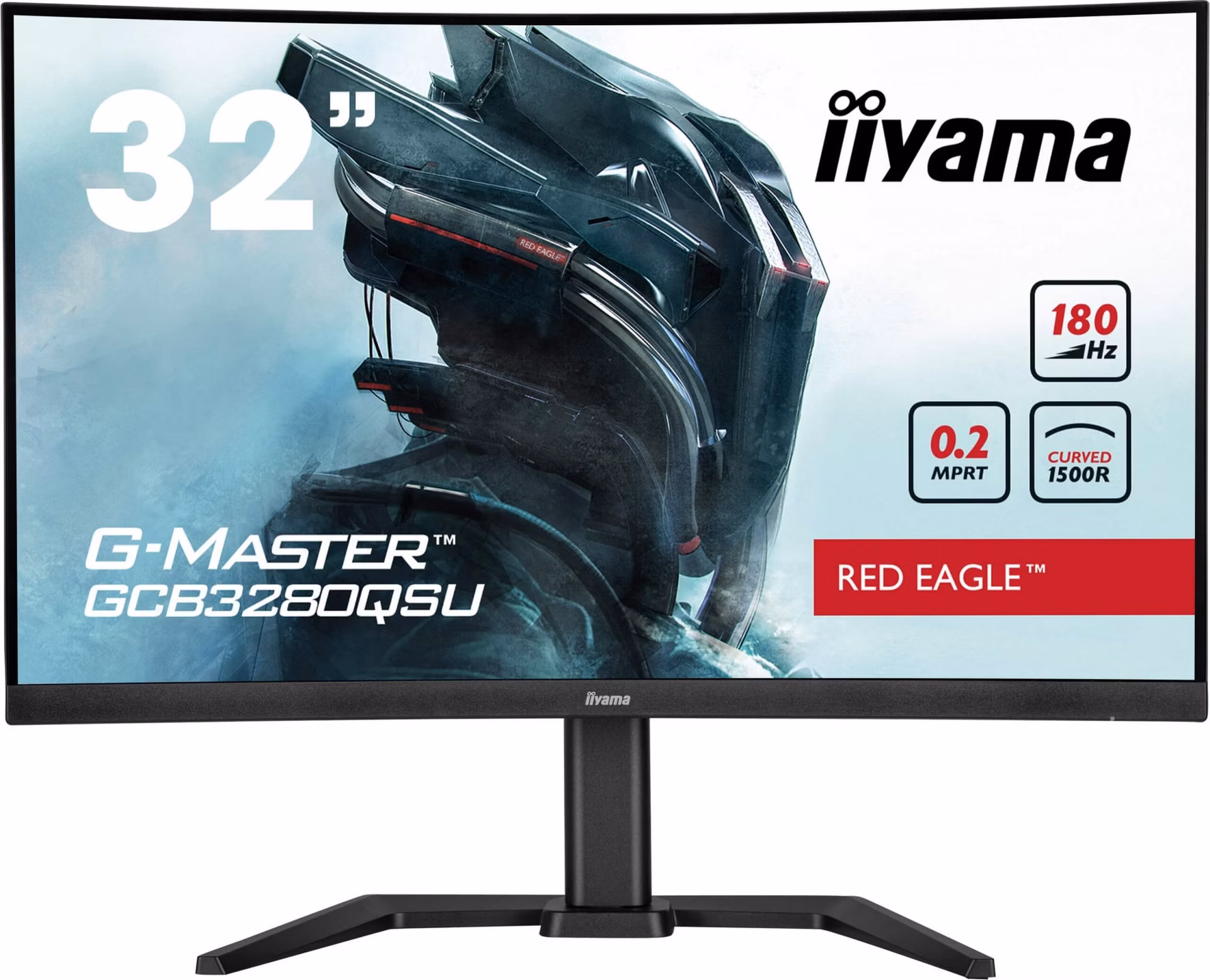 iiyama G-Master/GCB3280QSU-B2/31,5"/VA/QHD/180Hz/0,2ms/Black/3R