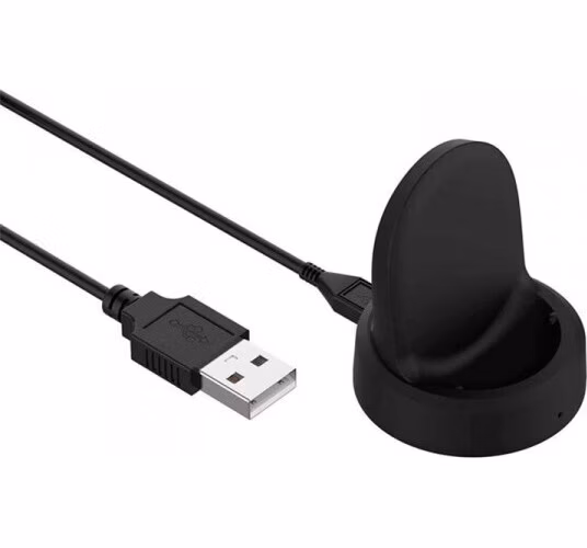 Tactical USB Nabíjací Kábel na Stôl pre Samsung Galaxy Watch Active 2/ Watch 3/ Watch 4