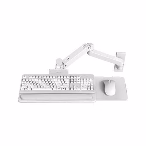 ERGOTRON LX Pro Wall Keyboard Arm, nástěnné rameno pro klávesnici a myš, bílá