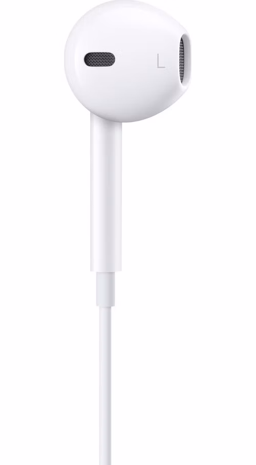 Apple EarPods/Lightning/Drôt/Biela