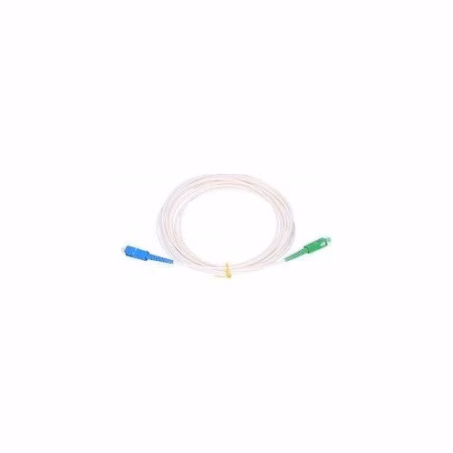 SC/APC - SC/UPC simplex 9/125 SM 0,5 arm.biely 3mm B3 LSZH
