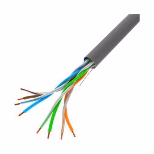 LANBERG LAN KABEL CAT.5E UTP 305M PEVNÝ CU ČERNÝ FLUKE