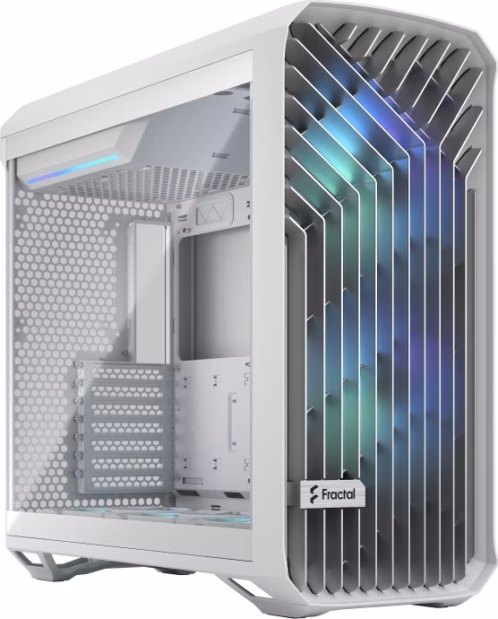 Fractal Design Torrent RGB White TG Clear Tint/Midi Tower/Transpar./biela